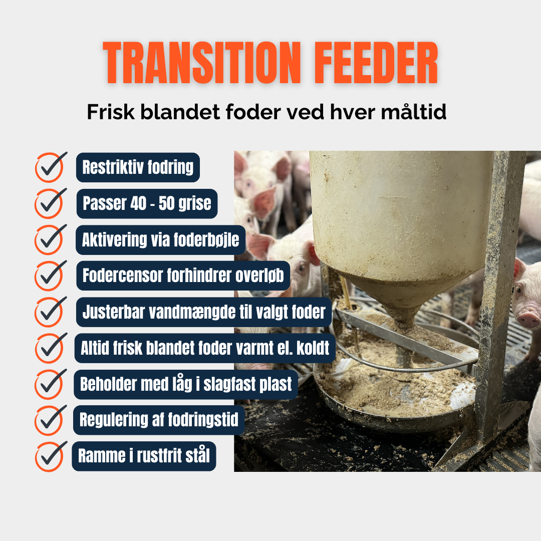 Fordelene ved Transition Feeder. Problemfri fravænning?
